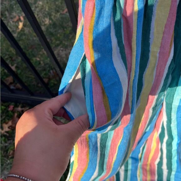 Anthropologie The Somerset Linen Jumpsuit NWT - Picture 8 of 9